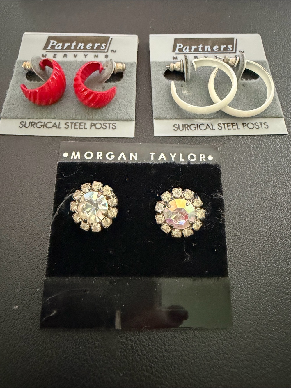 Bundle of 3 brand‑new earring sets